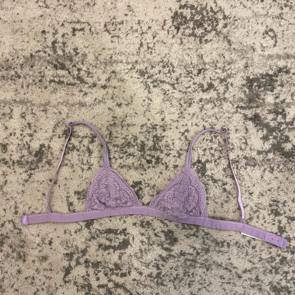 Purple lace Bralette